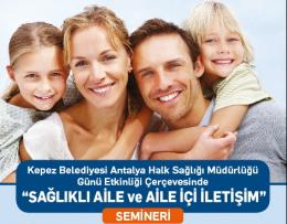 Kepez Belediyesi ve Antalya Halk Sağlığı Müdürlüğü İş Birliği ile 
